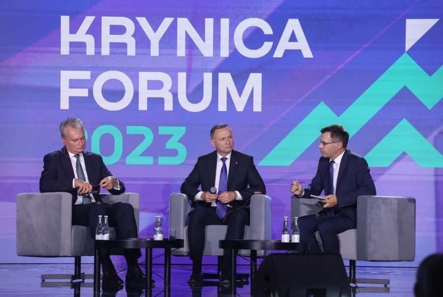 Przejdź do: Krynica Forum 2023. Debata z udziałem Prezydentów Polski i Litwy
