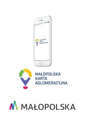 Grafika promująca Małopolską Kartę Aglomeracyjną.