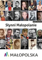 Grafika ze zdjęciami słynnych Małopolan.