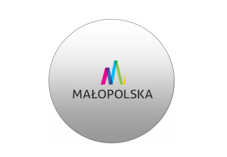Logo Małopolski w kole.