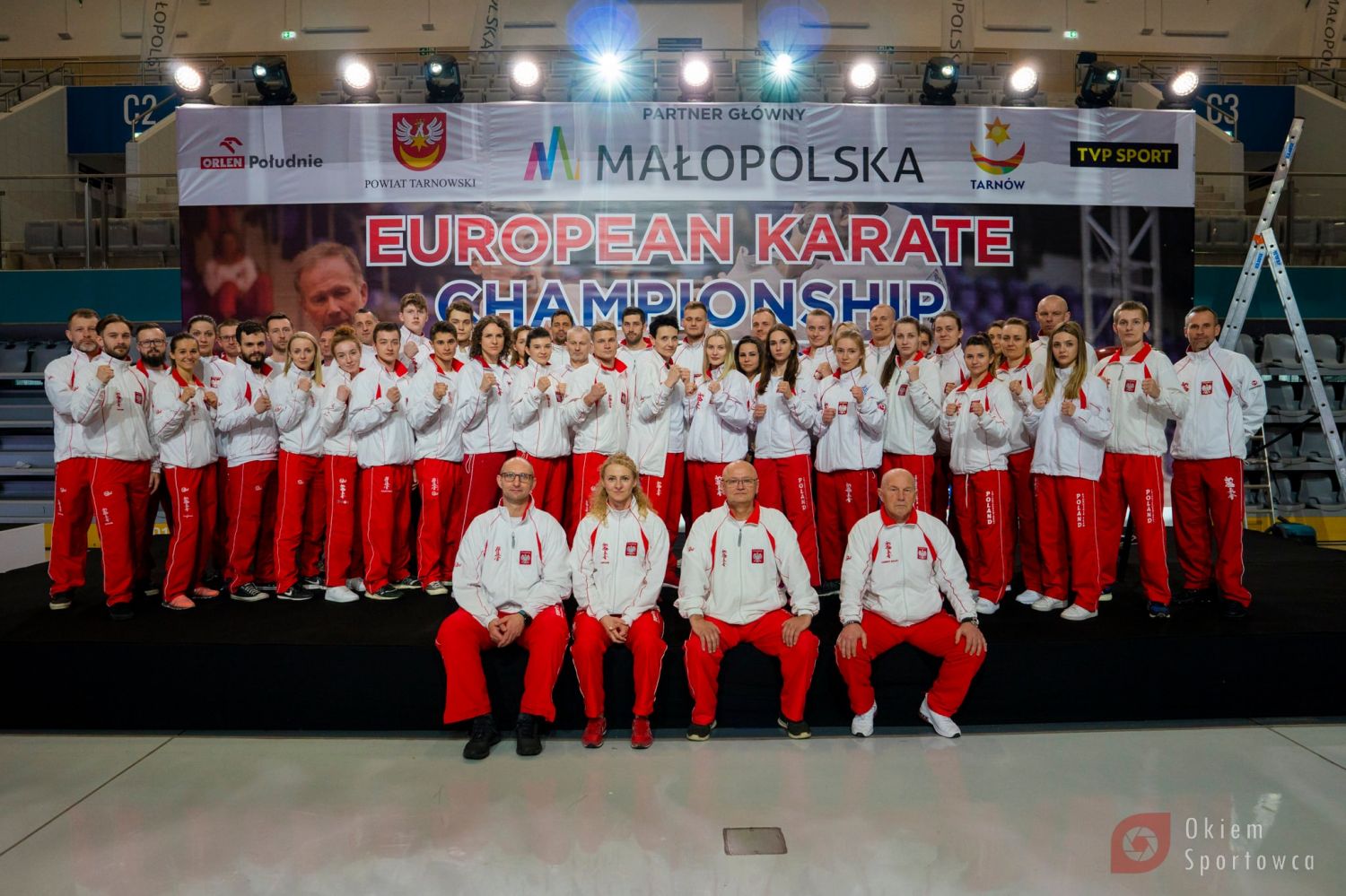 Reprezentacja Polski na Mistrzostwach Europy Seniorów w Karate Shinkyokushin